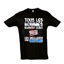 T-Shirt Tous les hommes Bretons