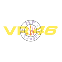 Sticker jaune VR/46 